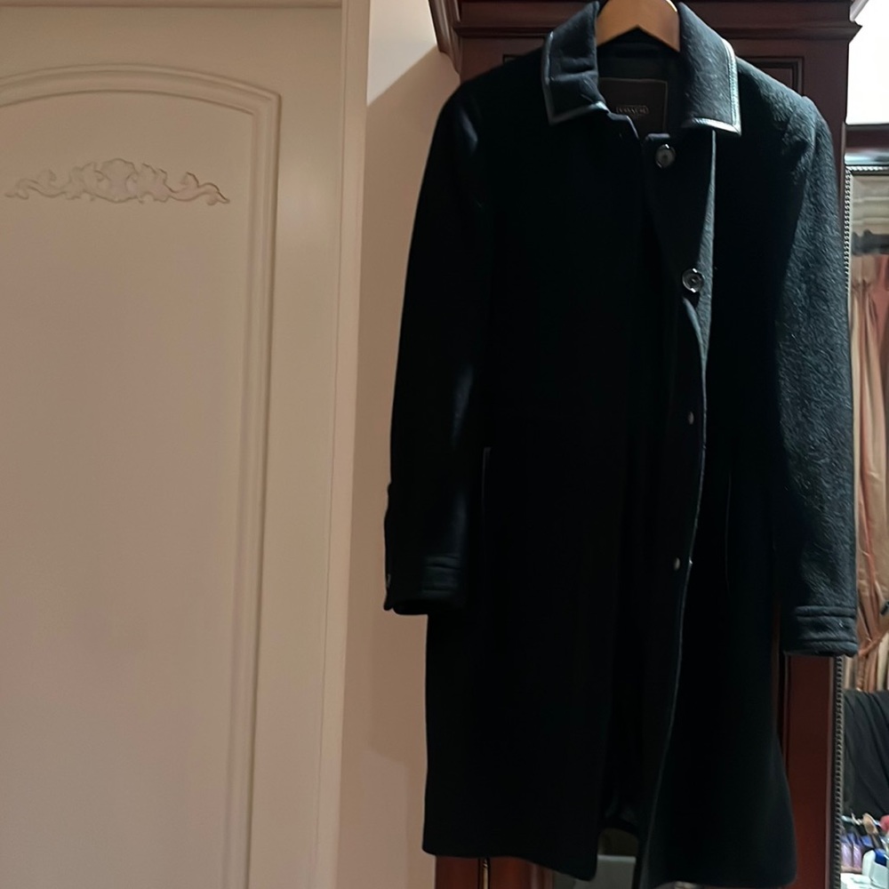 Coach winter wool long jacket